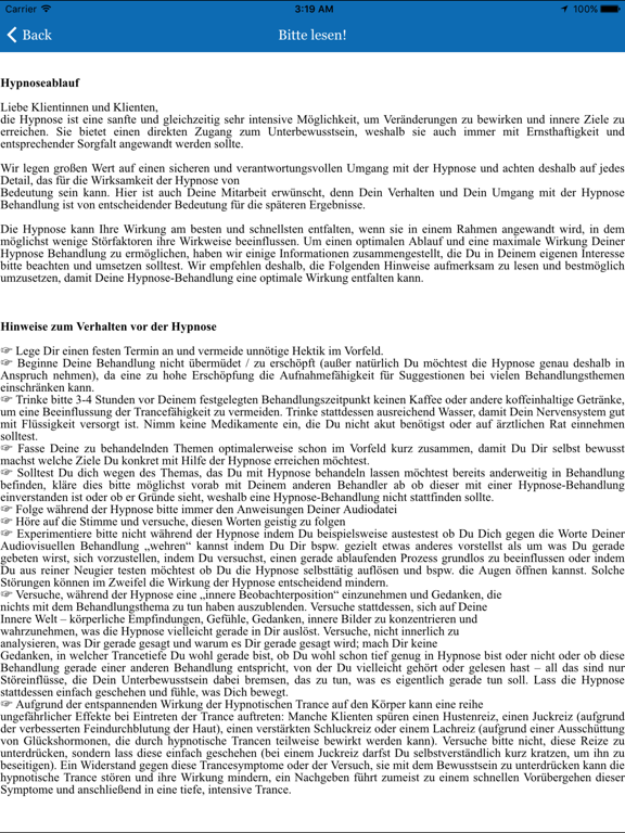 Screenshot #5 pour Selbsthypnose