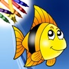 海のぬりえ！ - iPadアプリ