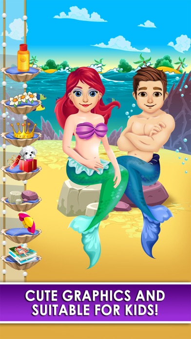 Mermaid Salon Make-Up Doctor Kids Games Free! Screenshot