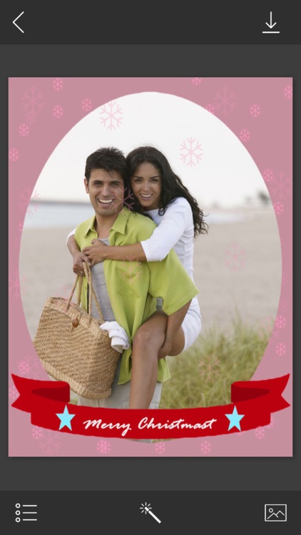 Xmas 2017 Photo Frame - Frame editor