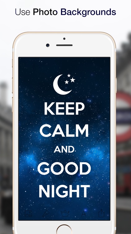 Keep Calm! Funny posters Creator Free