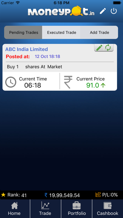 Moneypot App screenshot