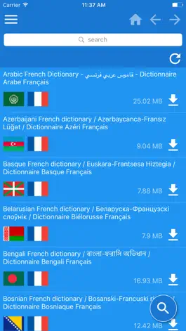 Game screenshot French Multilingual dictionary mod apk