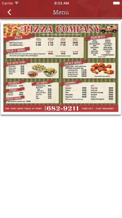 The Pizza Company  Canada