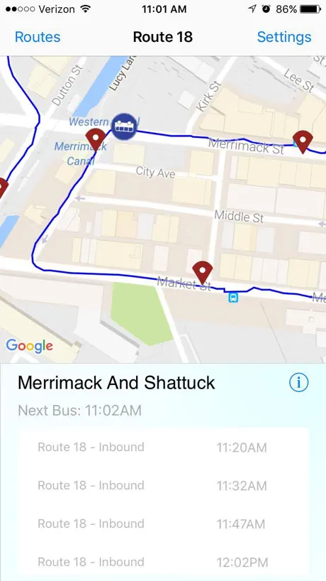 LRTA Bus Tracker