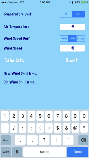 Wind Chill Calculator(圖2)-速報App