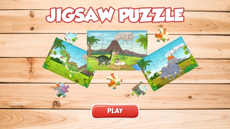 Dinosaur Park Jigsaw Puzzle Games Free For Kids