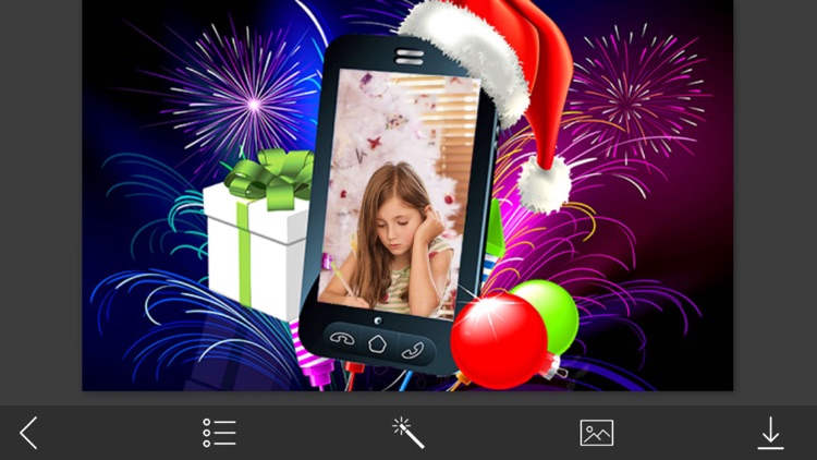 Xmas Santa Hd Frames - Frame Booth