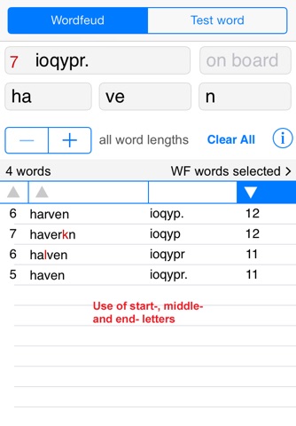Norsk Wordfeud Words Finder screenshot 2