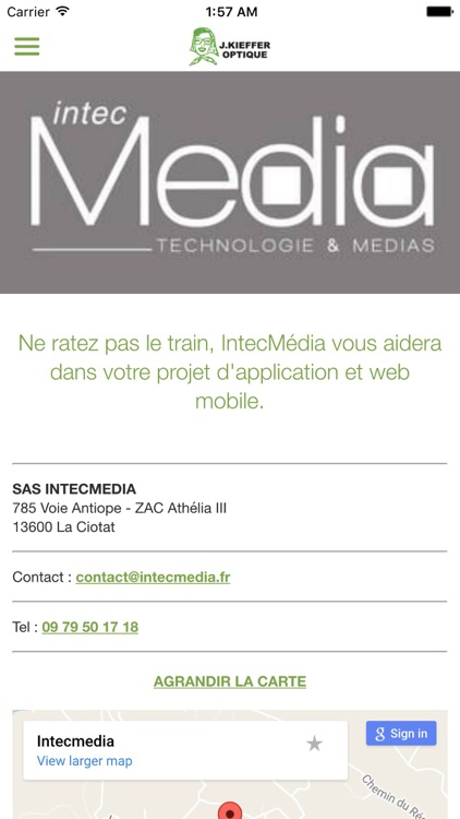 J.Kieffer Optique Marseille screenshot-4