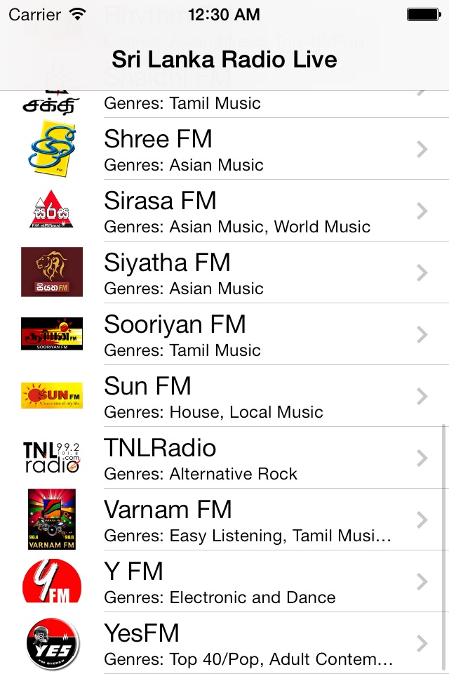 Sri Lanka Radio Live Player (Jayawardenapura / Sinhala) screenshot 2