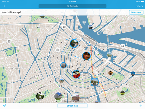 Screenshot #5 pour Amsterdam - Carte hors ligne et guide de la ville