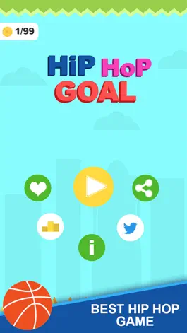 Game screenshot Hip Hop Goal Free- A game of basketball goals mod apk