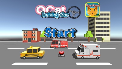 Screenshot #1 pour QCat - bambin jeu de simulation de conduite (gratuit)