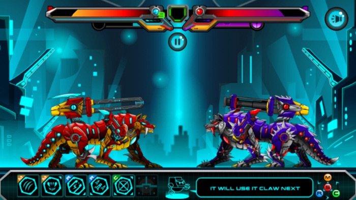 机甲狼战士：恐龙游戏免费