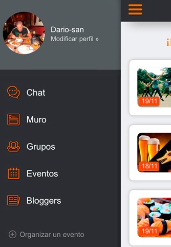 CrashClub: Conocer gente, chat, eventos y planes screenshot 2
