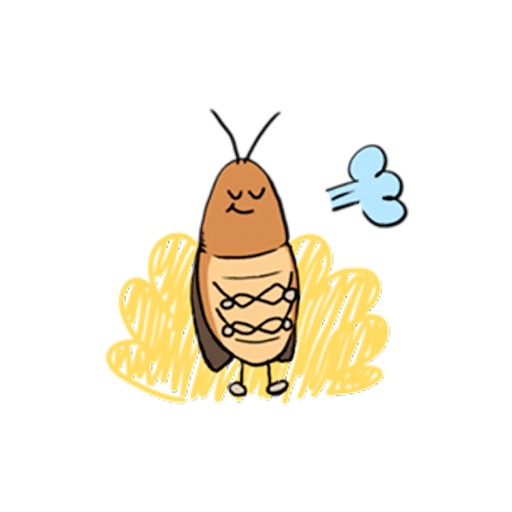 Funny Cockroach Expressions - Stickers