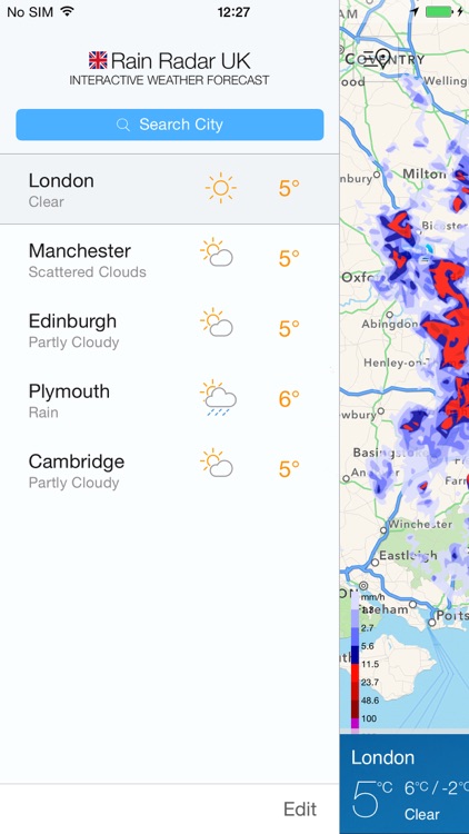 Rain Radar UK