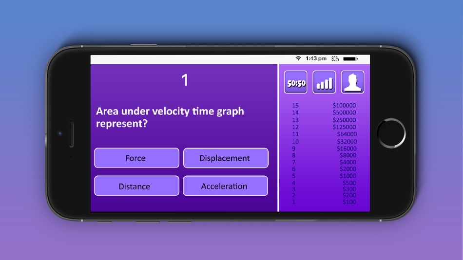 #2. Physics Quiz -Physics Practice Questions Answer (iOS) Podle: Fahad Manzoor