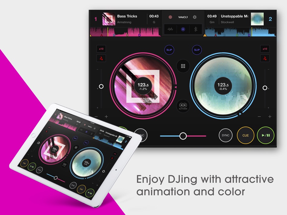 WeDJ for iPad - 1.1.2 - (iOS)