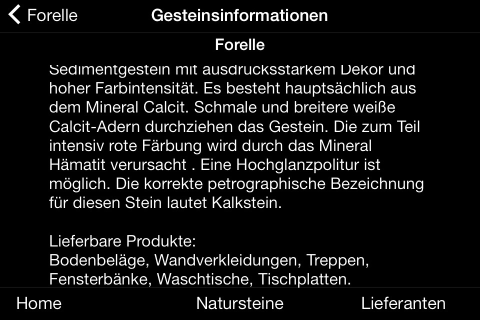 Natursteine aus Deutschland screenshot 4