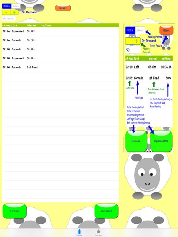 Screenshot #4 pour Baby Feeder - Bottle feed and breast feeding