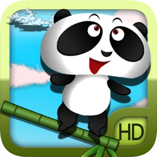 Flying Panda Bamboo Stick Free icon