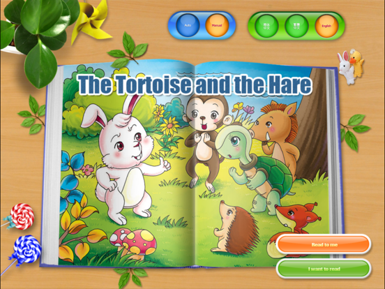 Screenshot #4 pour Tortoise and the Hare - Bedtime Fairy Tale iBigToy