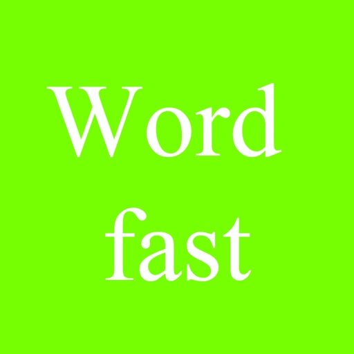Word Fast iOS App