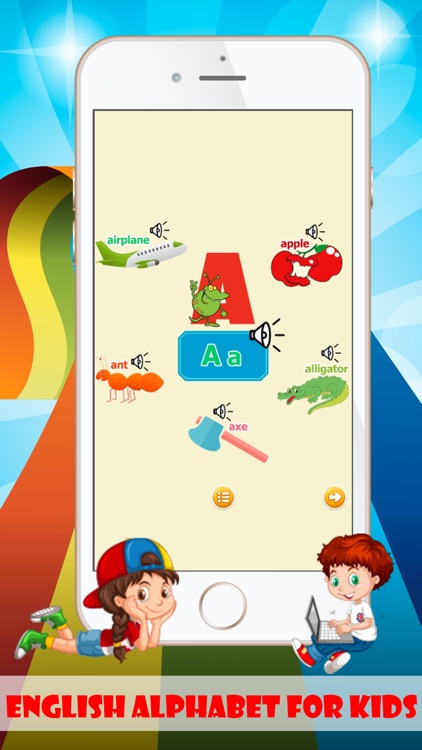 alphabet flash cards games for toddlers and baby screenshot-3