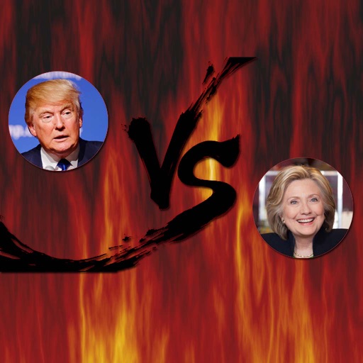 Trump v Hillary Presidential Predictor Icon