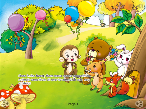 Screenshot #6 pour Tortoise and the Hare - Bedtime Fairy Tale iBigToy