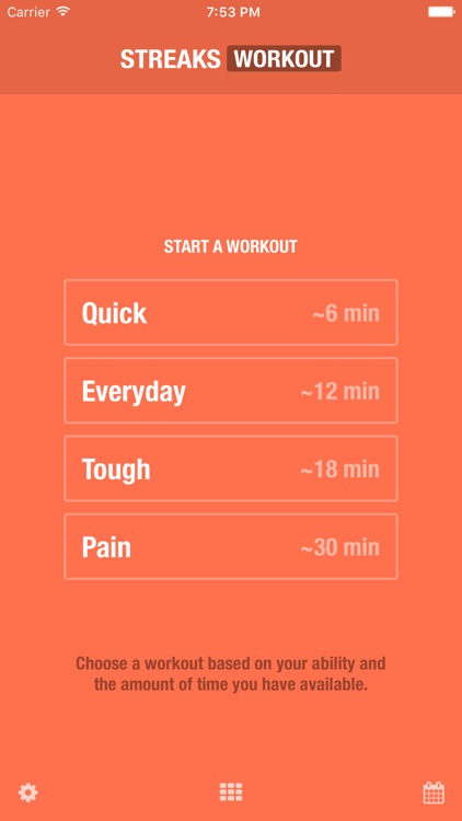 Streaks Workout screenshot-0