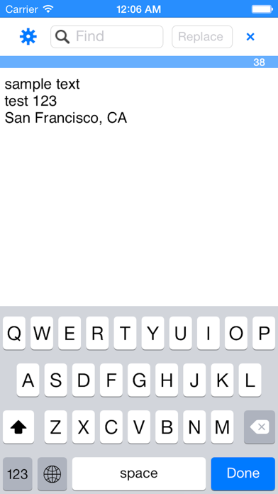 Textforce - Text Editing for Dropbox Screenshot