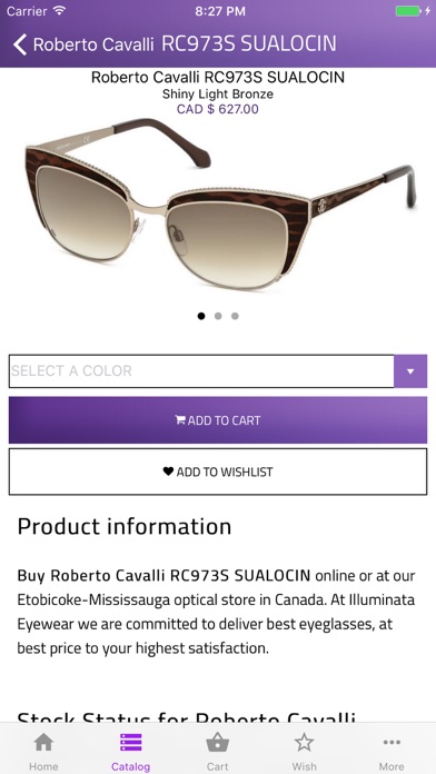 Screenshot #3 pour illuminata optical store