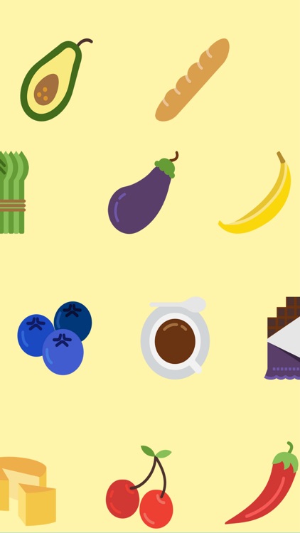 Food and Drink Stickers - Nom nom