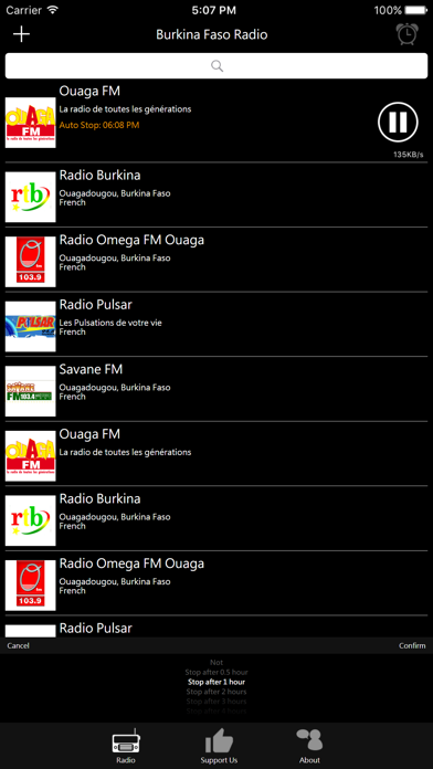 Screenshot 3 of Burkina Faso Radio App