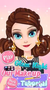 Glam Night Out Makeup Tutorial - Girls Beauty Salon Games screenshot #4 for iPhone