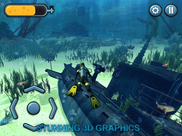 Let’s Catch Fish Spearfishing - 3D diving fishing