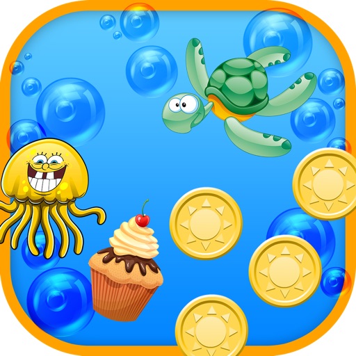 Yellow  Sponge Jellyfish - Deep Under Water Venture icon