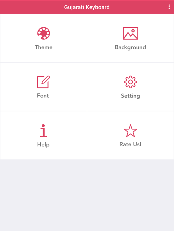 Screenshot #4 pour Gujarati keyboard - Gujarati Input Keyboard