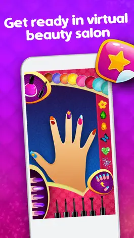 Game screenshot Nail Art Salon Girls Games - A Date Night Makeover apk