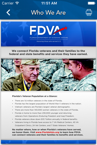 Florida Department of Veterans' Affairs screenshot 3