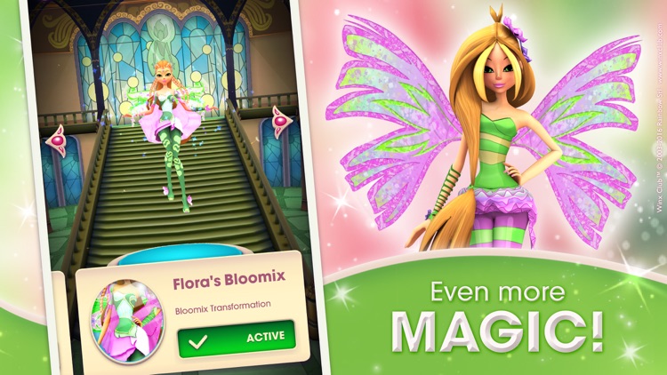 Winx Bloomix Quest: magical 3D runner