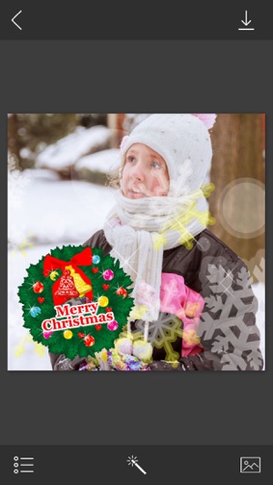 Holiday Christmas HD Frame - Fx editor(圖2)-速報App