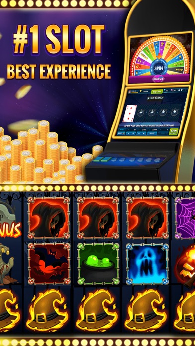Screenshot #1 pour Halloween Slot Machine Game