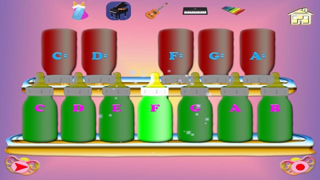 123 A Baby Bottles Piano - My First Piano For Kids(圖5)-速報App