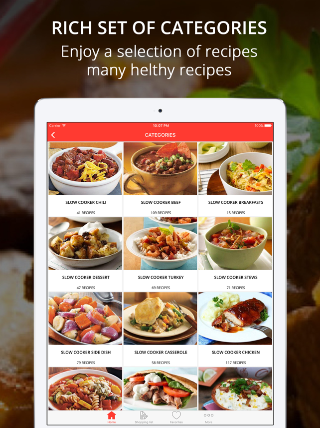 Easy Healthy CrockPot Recipes Screenshot