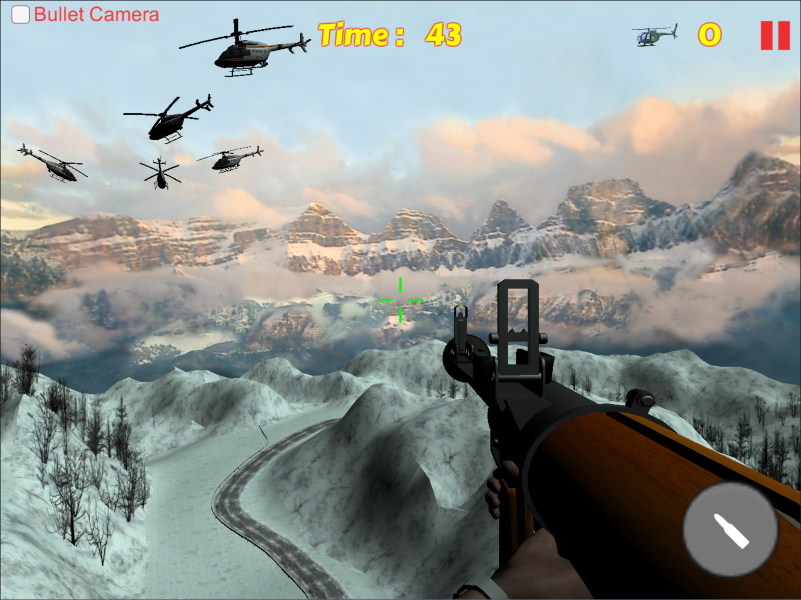 Bazooka Helicopter Shooting Sniper Game