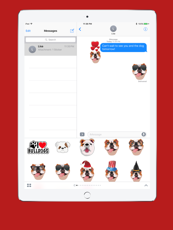 Screenshot #4 pour Bulldog Emoji